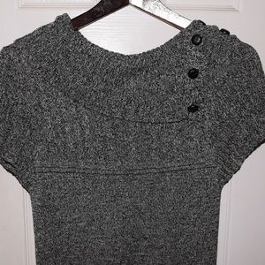 Gray Sweater Dress A-List by Wrapper Sz  M